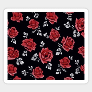 rose pattern Sticker